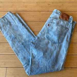 Vtg. Men's Levi's 501 Acid wash Jeans